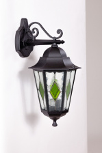 Настенный фонарь уличный PETERSBURG lead GLASS 79802lg Bl