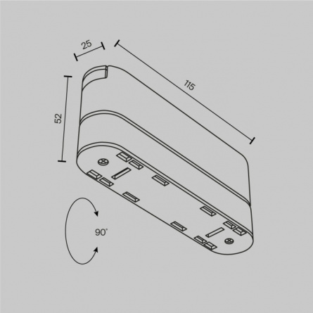Адаптер Accessories for tracks Radity TRA084FC-11SW фото 2